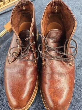 Red Wing Shoes Men's Chestnut Brown Leather Chukka Boots